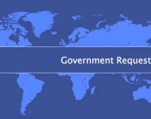 facebook government request for data report