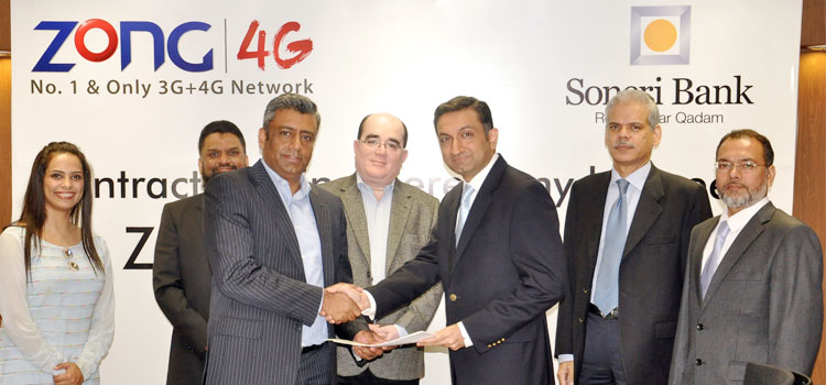 Zong and Soneri Bank Sign Agreement