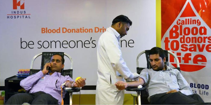 Ufone & Indus Hospital Collaborate for Blood Donation
