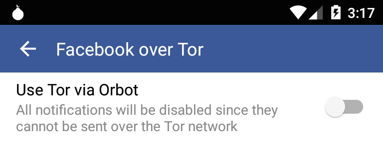 Facebook on Android Now Offers Privacy with Tor