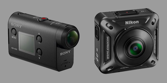 Lights, Camera, Capture! Sony and Nikon Reveal New Action Cameras