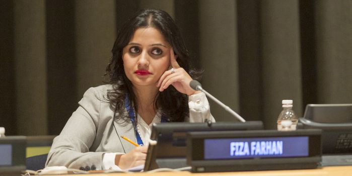 Fiza Farhan Elected As A Member of UN Panel on Women Empowerment