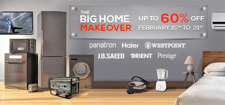 Daraz Launches Big Home Makeover Sale with Upto 60% Discounts