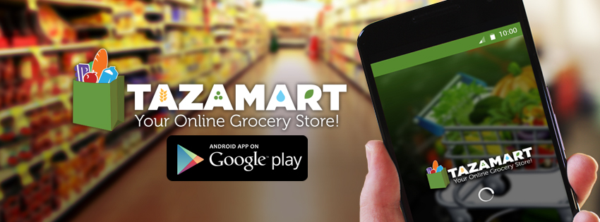 TazaMart Launches Android App for Online Grocery Shopping