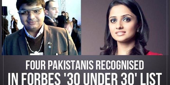 4 Pakistanis Make It to the Forbes ’30 Under 30′ List in 2016