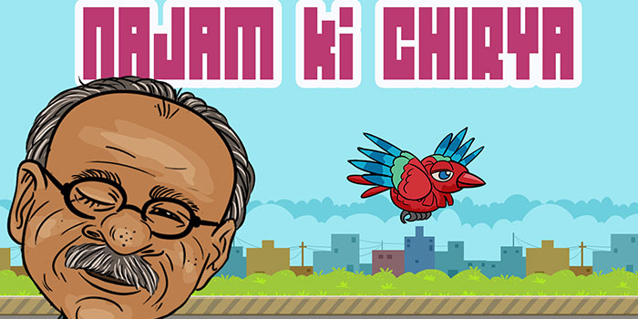Najam Ki Chirya: Flappy Bird Meets Pakistani Politics