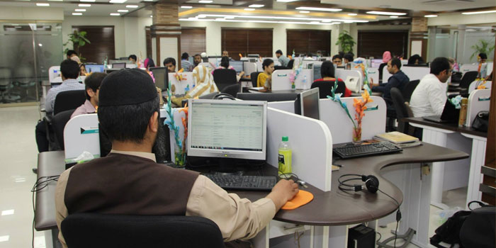 pakistani, developer, office