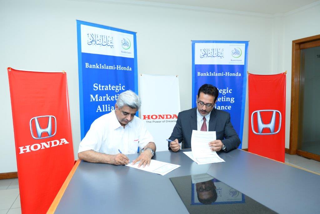 Bank Islami and Honda ​Partner For Auto Financing Solutions