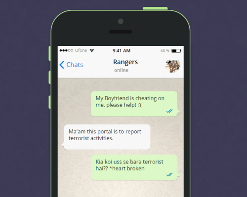 Rangers WhatsApp hotline prank (1)