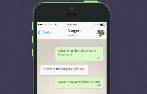 Rangers WhatsApp hotline prank 4 (1)