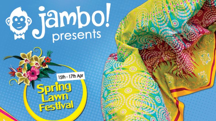 Jambo.pk Brings Spring Lawn Festival 2016 Weekend Sale