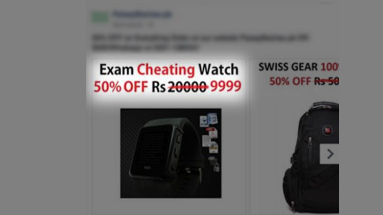 Online Stores Openly Selling Cheating Tools in Pakistan