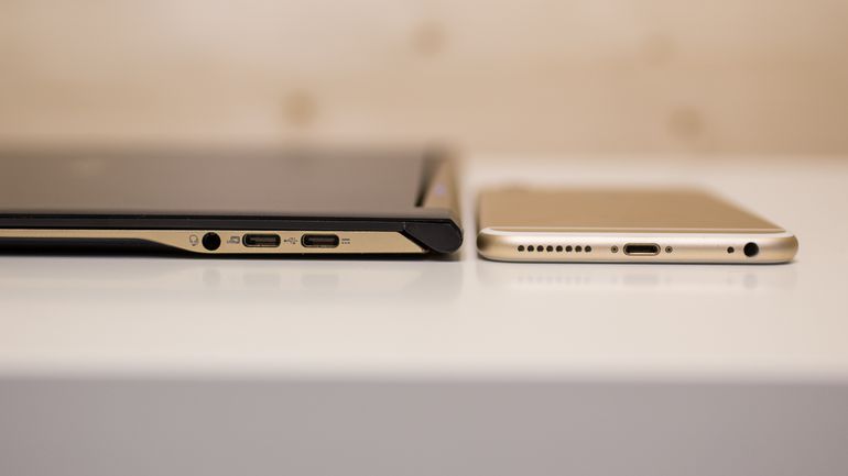 Acer Swift 7 thickness comparison