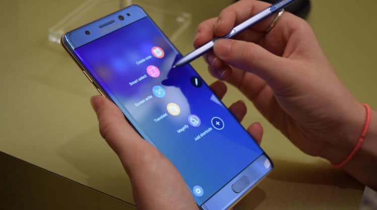 Samsung Begins the Sale of Galaxy Note 7 Again