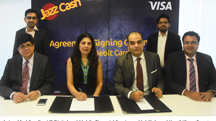 JazzCash and Visa to Empower Millions of Pakistanis with Visa Debit Cards
