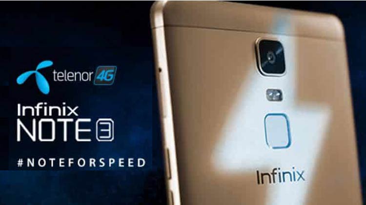 Infinix Note 3 to Be Launched in Pakistan on Sep 26th