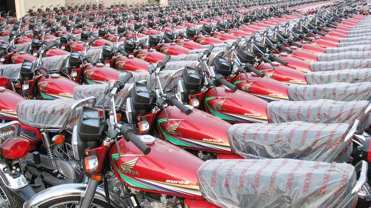 Pakistan Produced 2.07 Million Motorcycles During 2014-15