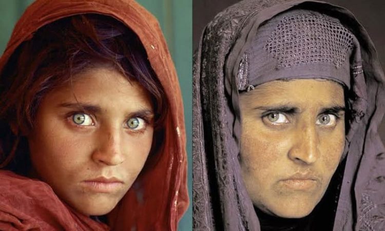 World Famous Green Eyed Woman Arrested in Peshawar for Making Fake CNICs