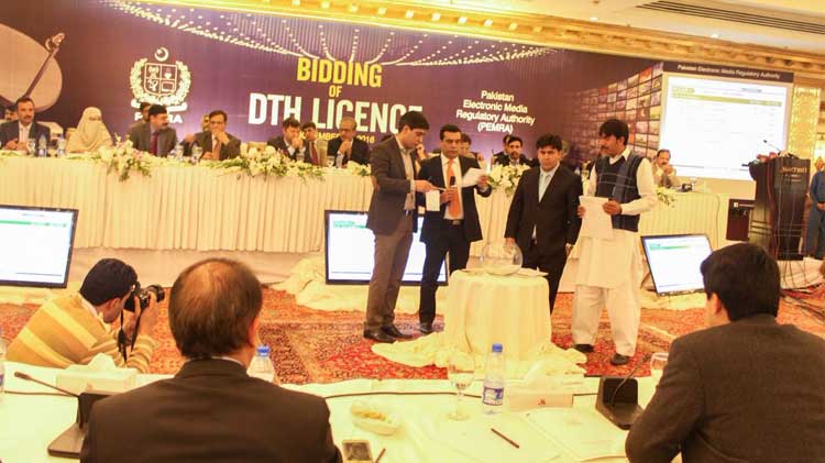 DTH Bidding in Pakistan Conclude at 4.898 Billion Per License