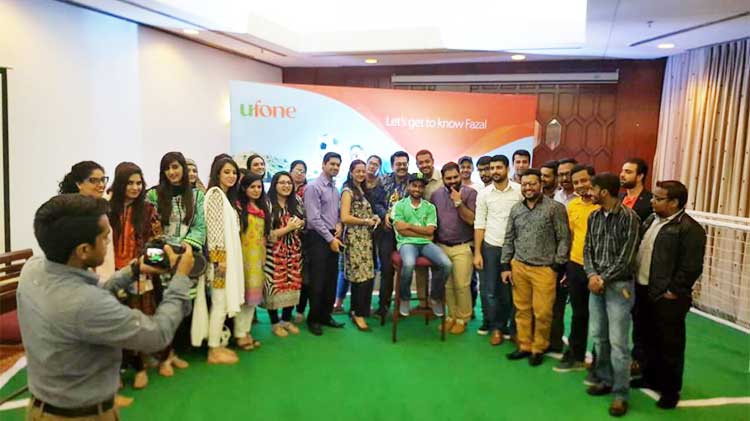 Ufone Highlights Ambitious Pakistanis During an Event