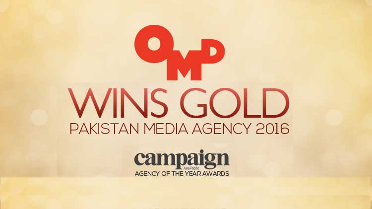 OMD Wins Pakistan Media Agency of the Year 2016 Award