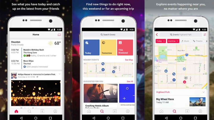 Facebook Launches Standalone Events App for Android