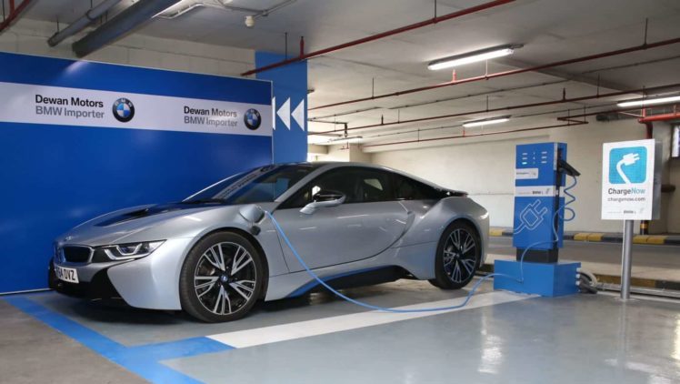 First BMW Charging Station Installed By Dewan Motors in Karachi