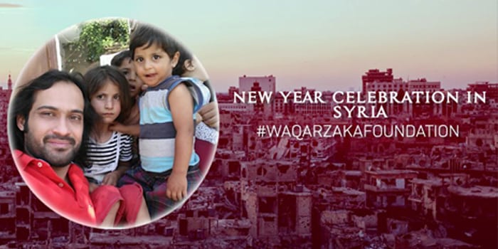 Waqar Zaka Spent New Year’s in Aleppo & People Are Loving Him for It