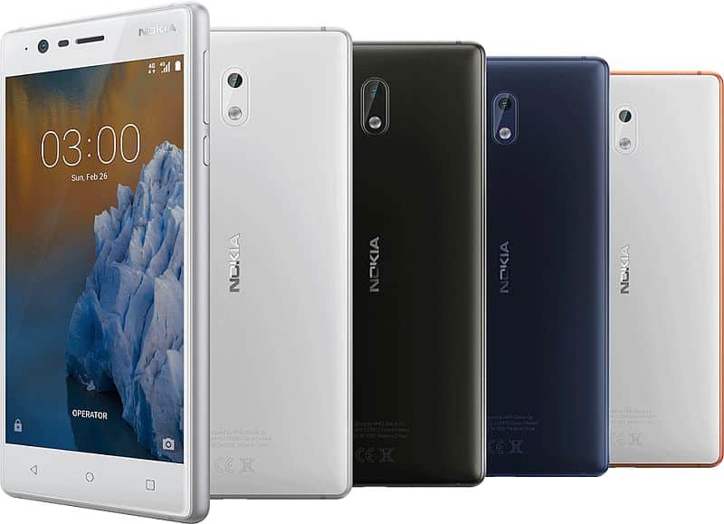 Nokia Launches Its Android-Powered 3, 5 and 6 Smartphones Globally