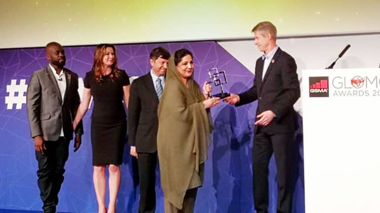 Pakistan Wins Global Mobile Award for Government Leadership in Barcelona