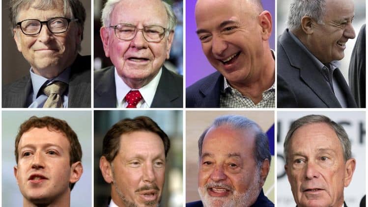 These Are the Top 10 Richest People in the World in 2017