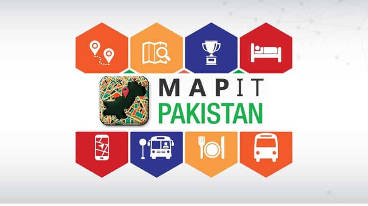 map it pakistan