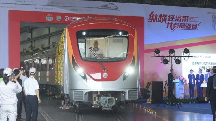 Pakistan’s First Subway Train Rolled Out of Production Today