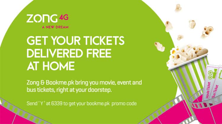 Zong Partners with Bookme to Get Tickets Delivered to Your Home