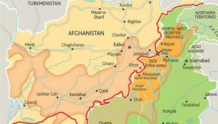 Pakistan Afghanistan Google Maps 