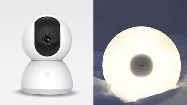 Xiaomi Launches a Smart Surveillance Camera & Ceiling Lamp
