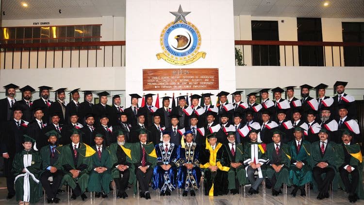 Future Leaders of Armed Forces Graduate from PAF Air War College