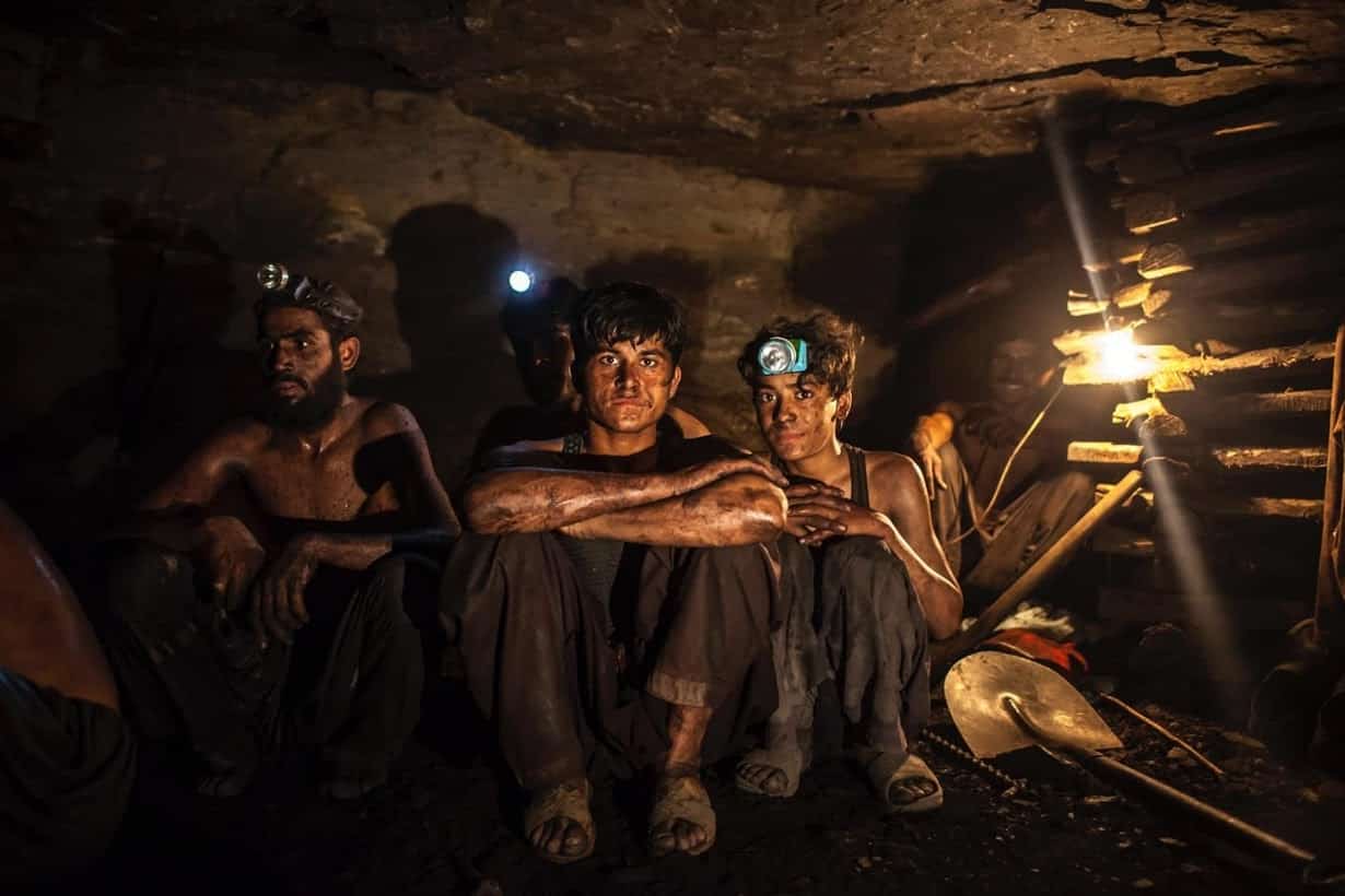Coal Miners After Their Night Shift, Choa Saidanshah