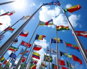 wto, flags, countries