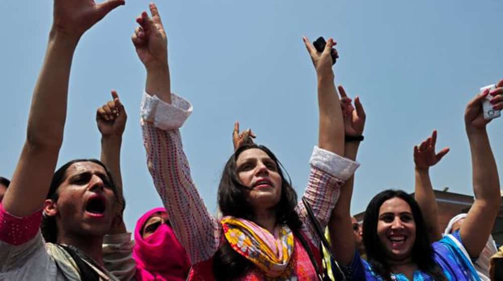 Transgenders protest in pakistan