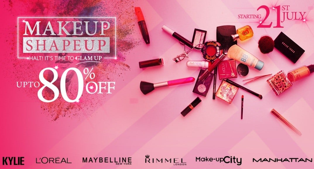 Get Upto 80% Off Beauty Products on MyGerrys “Makeup Shapeup” Sale