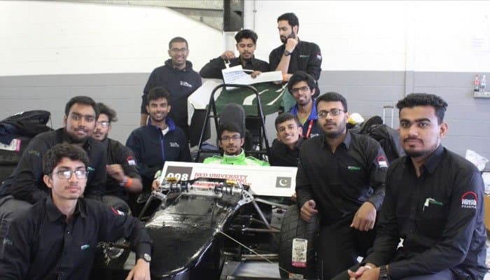 NED Students Win Prestigious Award at Formula Motorsport Event