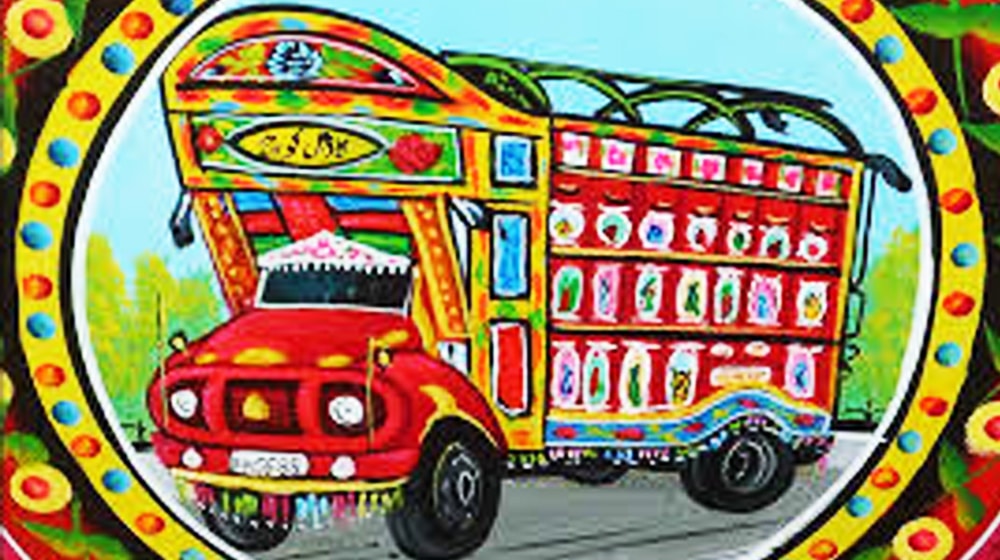 Pakistani Truck Art Being Presented In A Museum in US