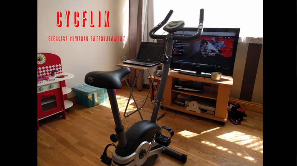 This Cycle Lets You Watch Netflix and Burn Those Calories Away