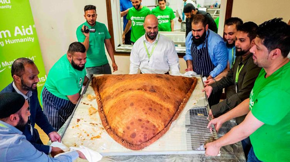 This is the World’s Largest Samosa