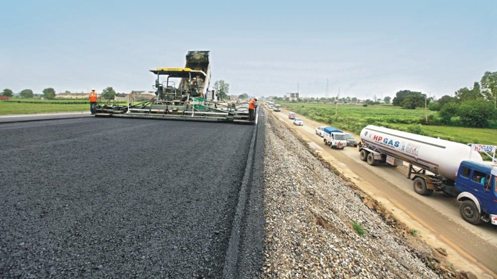 road construction in kp