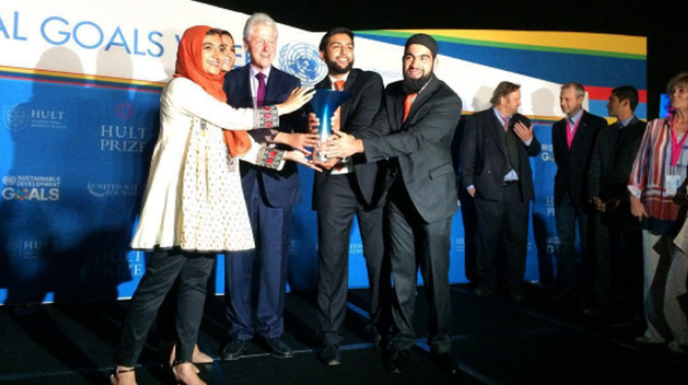 Pakistani American Students Win $1M Hult Prize for Social Entrepreneurship