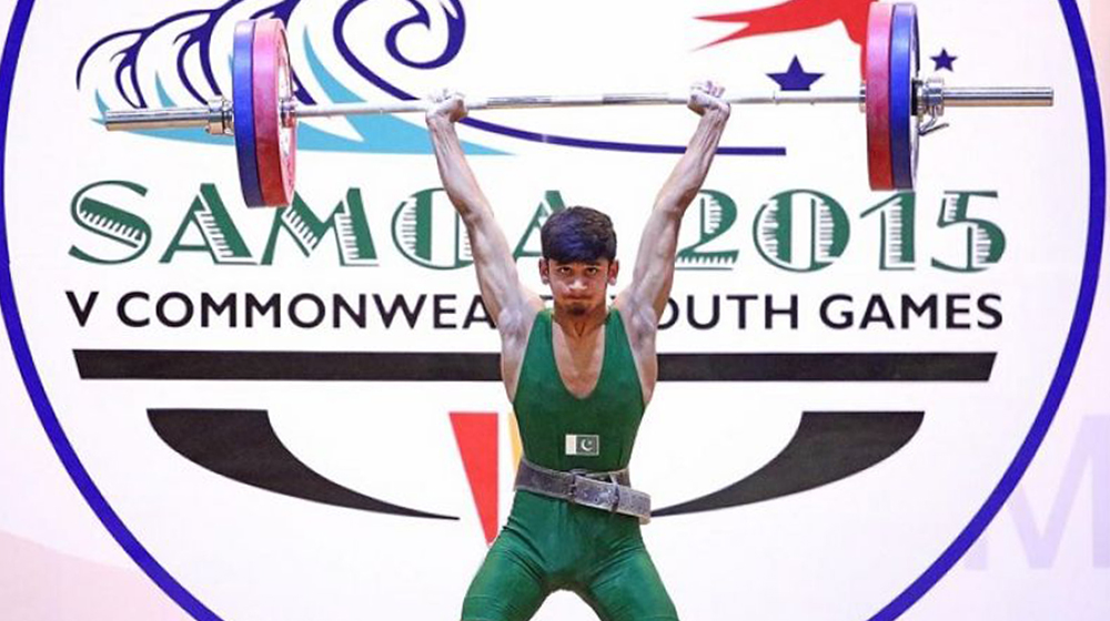 Talha Talib Wins Silver Medal in Weightlifting Championship