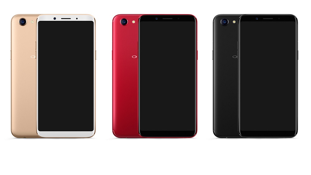 Oppo F5 Announced with 18:9 Screen & Better Cameras
