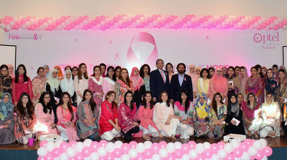 PTCL Organizes Breast Cancer Awareness Drive with Pink Ribbon